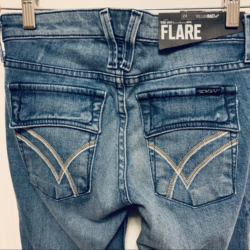 William Rast Belle Flare Jeans, 24 New